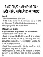 Bài 37. Thực hành: Phân tích một khẩu phần cho trước