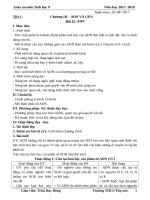 GIAO AN SINH HOC 9 FULL PHÁT TRIỂN NĂNG LỰC