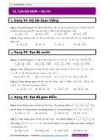 File c  7a  tọa độ điểm   VECTOR 