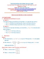 Phan 10 cực trị của hàm số bằng casio 