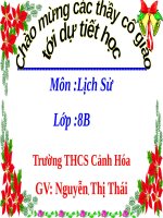 Bài 3. Chủ nghĩa tư bản được xác lập trên phạm vi thế giới