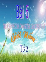 Bài 6. Thực hành: Đa dạng thế giới sinh vật