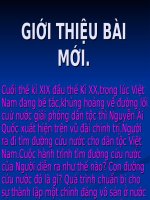 Bài 16. Hoạt động của Nguyễn Ái Quốc ở nước ngoài trong những năm 1919-1925
