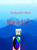 Bài 8. Ôn tập lịch sử thế giới cận đại