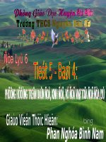 Bài 4. Phương hướng trên bản đồ. Kinh độ, vĩ độ và tọa độ địa lí