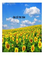 Bài 30. Chiến tranh giành độc lập của các thuộc địa Anh ở Bắc Mỹ