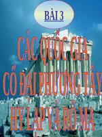 Bài 4. Các quốc gia cổ đại phương Tây - Hi Lạp và Rô-ma
