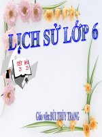 Bài 23. Những cuộc khởi nghĩa lớn trong các thế kỉ VII-IX