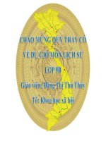 Bài 22. Cao trào cách mạng tiến tới Tổng khởi nghĩa tháng Tám năm 1945