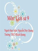 Bài 29. Cả nước trực tiếp chiến đấu chống Mĩ, cứu nước (1965 -1973)