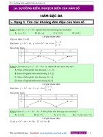 File b  chuyên đề 1  ứng dụng của đạo hàm 