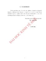 Hoàn thiện công tác quản lý thuế giá trị gia tăng các doanh nghiệp tại chi cục thuế huyện hoằng hóa, tỉnh thanh hóa 