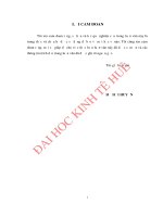 Hoàn thiện công tác quản trị rủi ro tín dụng cho vay trong hoạt động kinh doanh tại ngân hàng nông nghiệp và phát triển nông thôn chi nhánh tỉnh quảng trị 