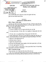 Tài liệu ôn thi công chức ngành tài chính kế toán lật kế toán 