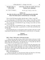 Tài liệu ôn thi công chức ngành  khoa học công nghệ TT27 2012 BKHCN 