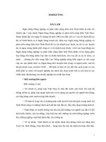 Phân tích chiến lược marketing ngân hàng nông nghiệp và phát triển nông thôn tỉnh ninh bình 