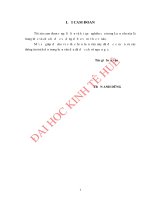 ĐÁNH GIÁ sự hài LÒNG của KHÁCH HÀNG đối với DỊCH vụ bảo HIỂM tại bảo HIỂM xã hội HUYỆN VĨNH LINH, TỈNH QUẢNG TRỊ 