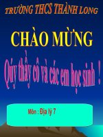 Bài 14. Hoạt động nông nghiệp ở đới ôn hòa