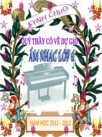 Tiết 24. Ôn TĐN số 7. ANTT: Giới thiệu nhạc sĩ Mô Da