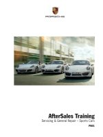 Porsche training p001 general repair and servicing sports cars 