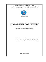 Hoàn thiện công tác kế toán hàng tồn kho tại công ty TNHH tân việt cường 