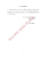 Hoàn thiện công tác kiểm soát chi nguồn vốn bảo vệ phát triển rừng tại kho bạc nhà nước thanh hóa 