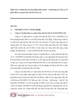 Phân tích và đánh giá các hoạt động kinh doanh – marketing tại công ty cổ phần đầu tư và phát triển nhà hà nội số 36 