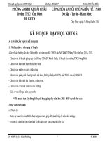 Ke hoach day hoc mon ly  sinh  hoa 