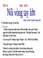 Tiết 9. HBH: Nối vòng tay lớn