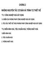 Bài giảng Thiết kế kiến trúc chương 2