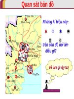 Bài 5. Kí hiệu bản đồ. Cách biểu hiện địa hình trên bản đồ