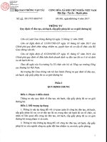 Tài liệu ôn thi công chức ngành giao thông vận tải TT12 signed 