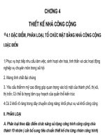 Bài giảng Thiết kế kiến trúc chương 4