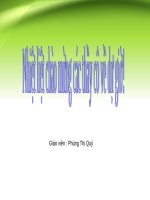 Bài 6. Môi trường nhiệt đới