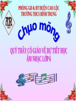 Tiết 31. OBH: Hô-la-hê,Hô-la-hô. TĐN số 10