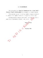 Hoàn thiện công tác quản lý sử dụng đất đai tại thành phố đồng hới, tỉnh quảng bình 