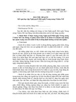 Mot so bai thu hoach nghi quyet TW5 KHOA XII