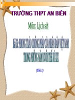 Bài 36. Phong trào chống Pháp của nhân dân Việt Nam trong những năm cuối thế kỉ XIX