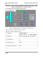 Nghiên cứu ứng dụng hệ biến tần – PLC để điều khiển tối ưu, tiết kiệm năng lượng cho hệ thống bơm nhà máy nước trạm bơm cấp 1.