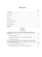 Đánh giá hiện trạng quản lý chất thải rắn sinh hoạt tại huyện tân thành tỉnh bà rịa vũng tàu 