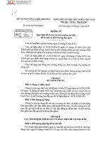 Tài liệu ôn thi công chức ngành tài nguyên môi trường 26 2015 TT BTNMT 28 5 2015 