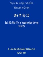 Bài 58. Thực hành: Tìm hiểu một số vấn đề môi trường của địa phương