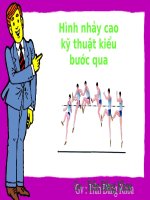 Chương 6. Nhảy cao