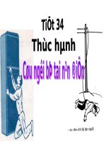 Bài 35. Thực hành - Cứu người bị tai nạn điện