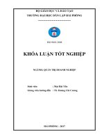 Giải pháp nâng cao hiệu quả kinh doanh tại công ty TNHH quảng thành việt nam 