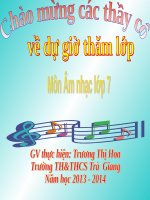 Tiết 28. OBH: Ca-chiu-sa. TĐN: TĐN số 8