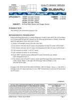 Subaru training 11 92 08airfuelratiosensor oxygensensor 