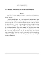 Hoạt động marketing trong lĩnh vực kinh doanh bất động sản 