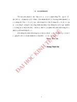 Quản trị nợ xấu tại ngân hàng thương mại cổ phần đầu tư và phát triển việt nam – chi nhánh bỉm sơn 