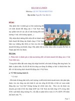 Phân tích và đánh giá cơ hội marketing đối với kinh doanh bất động sản ở việt nam 2017 